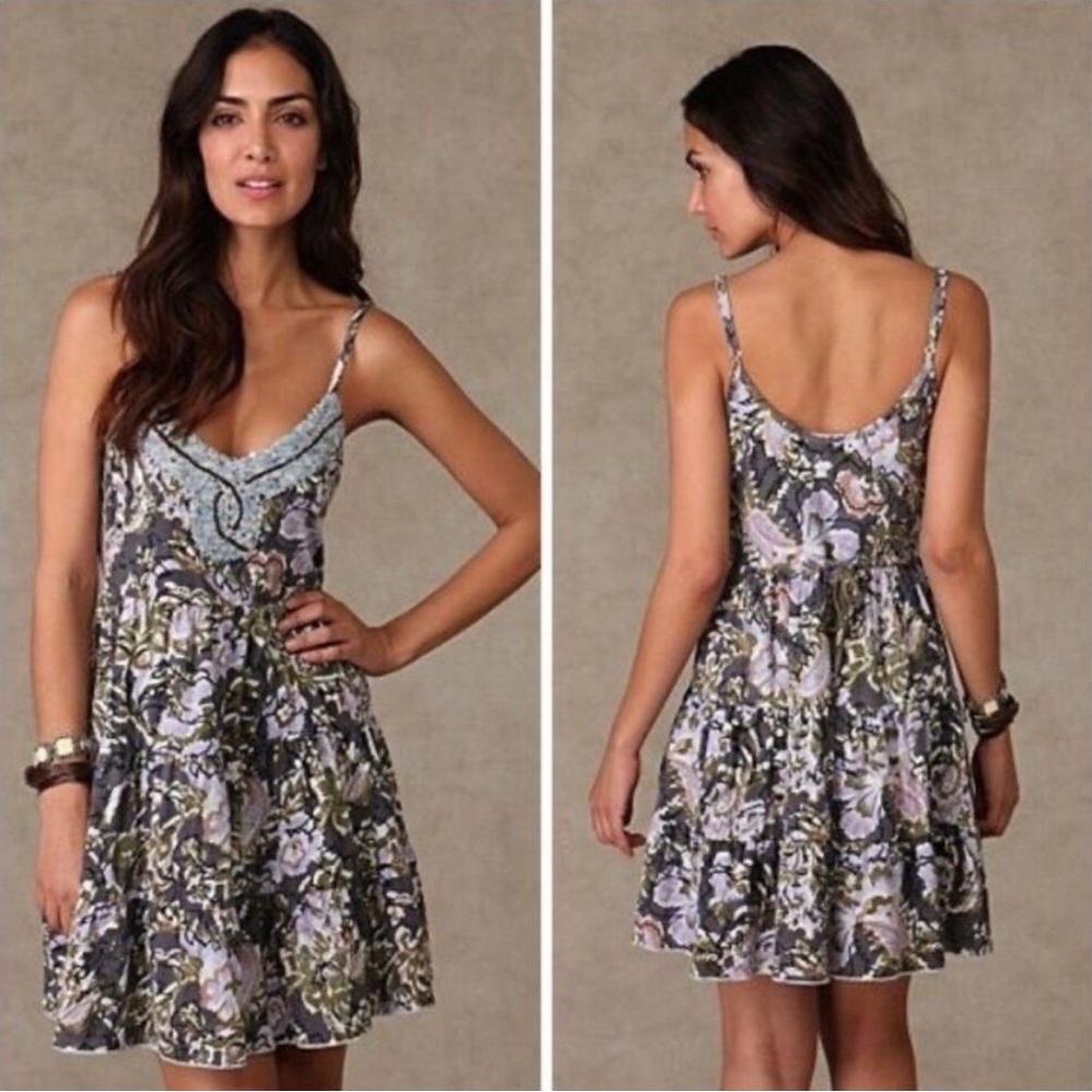 Free People Western Royalty sequin detail mini dress - Picture 2 of 11